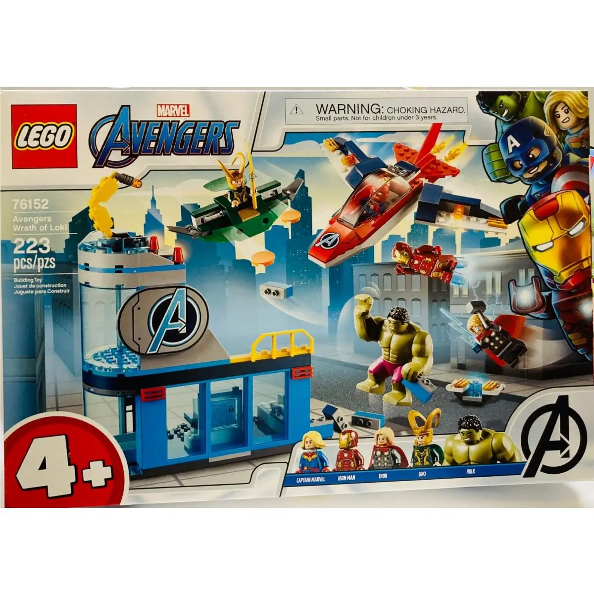 Lego Super Heroes: Avengers Wrath of Loki 76152 Building Kit 258 Pieces Playset