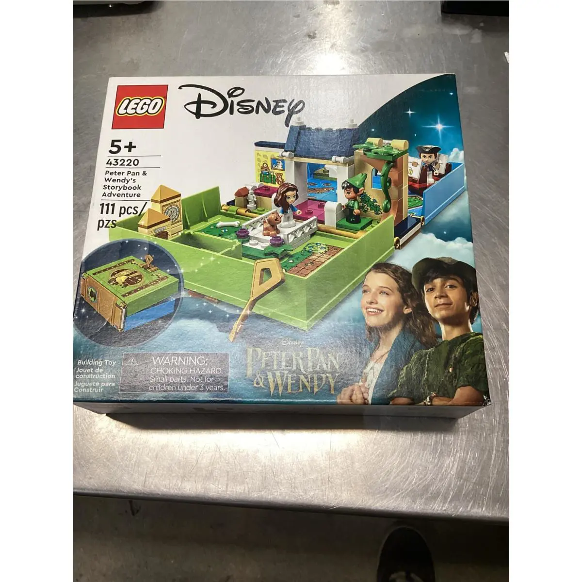 Lego 43220 Disney Peter Pan and Wendy Storybook Adventure Action Figures Aged 5+