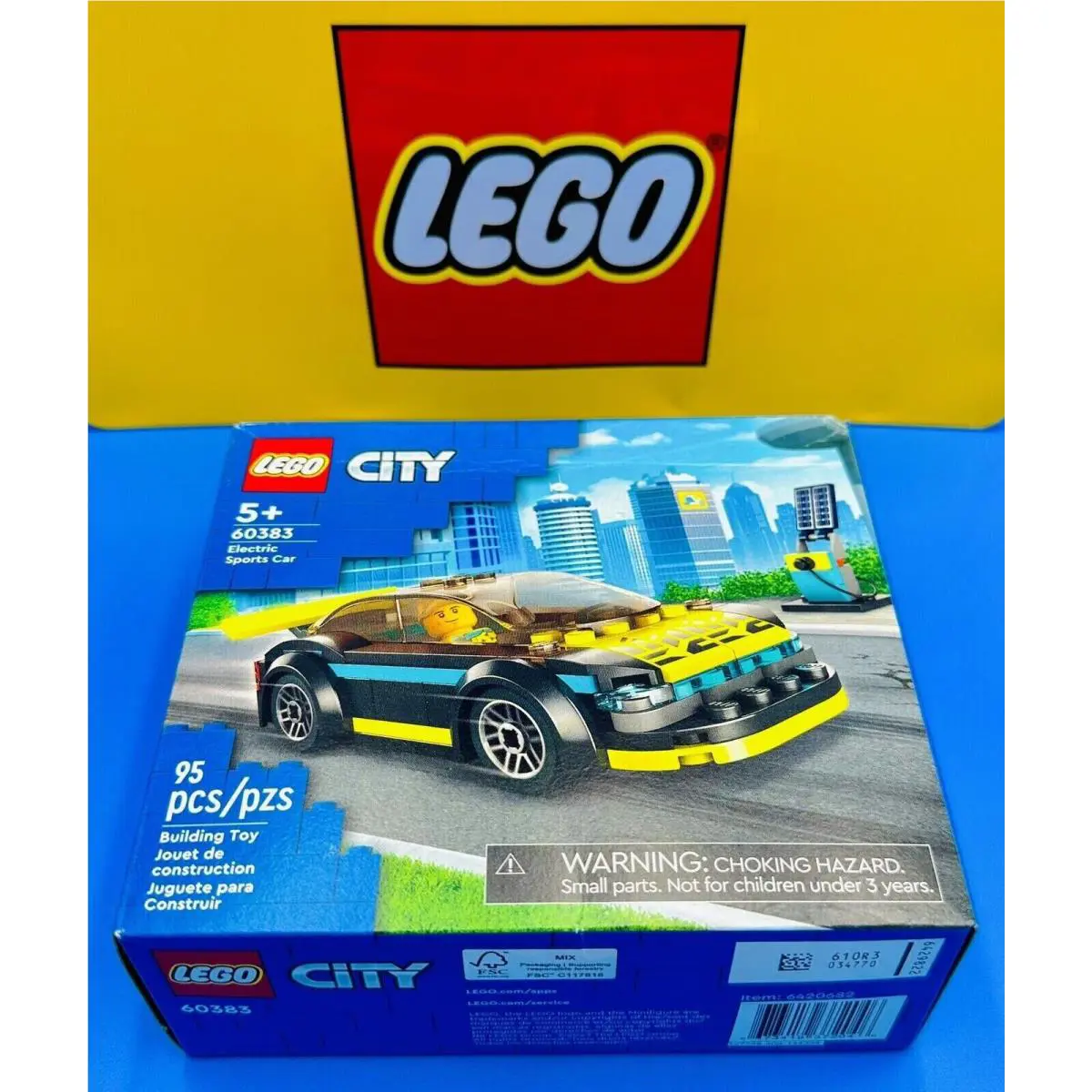 Lego City: Electric Sports Car 60383 Building Set