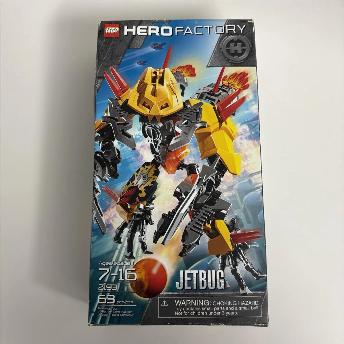 Lego Hero Factory Jetbug 2193 Retired 2011 Set Action Figure