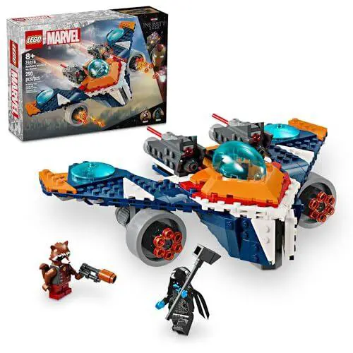 Lego Marvel Rocket s Warbird Vs. Ronan 290pc