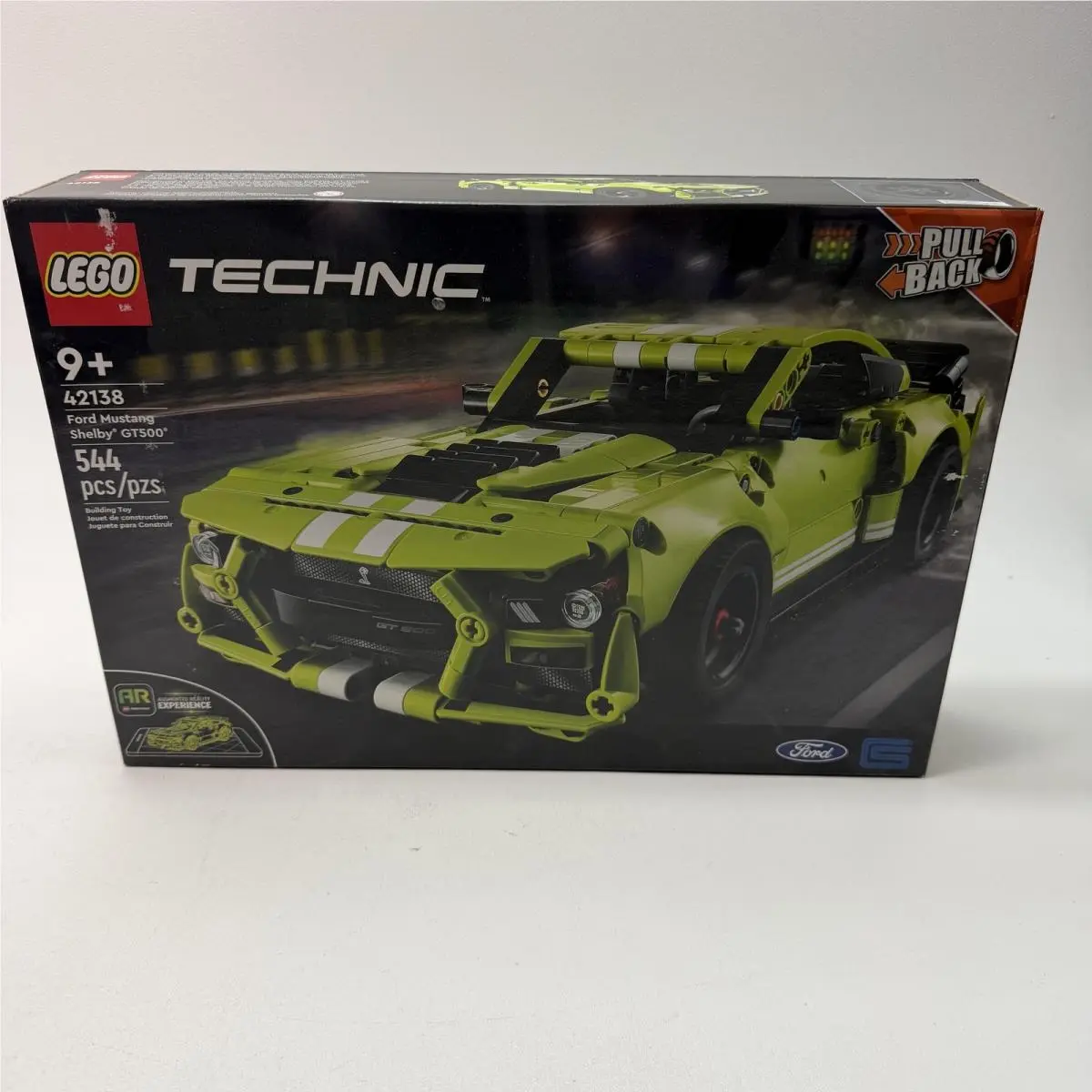 Lego Technic Ford Mustang Shelby GT500 42138 544pcs Pull-back Car 9+