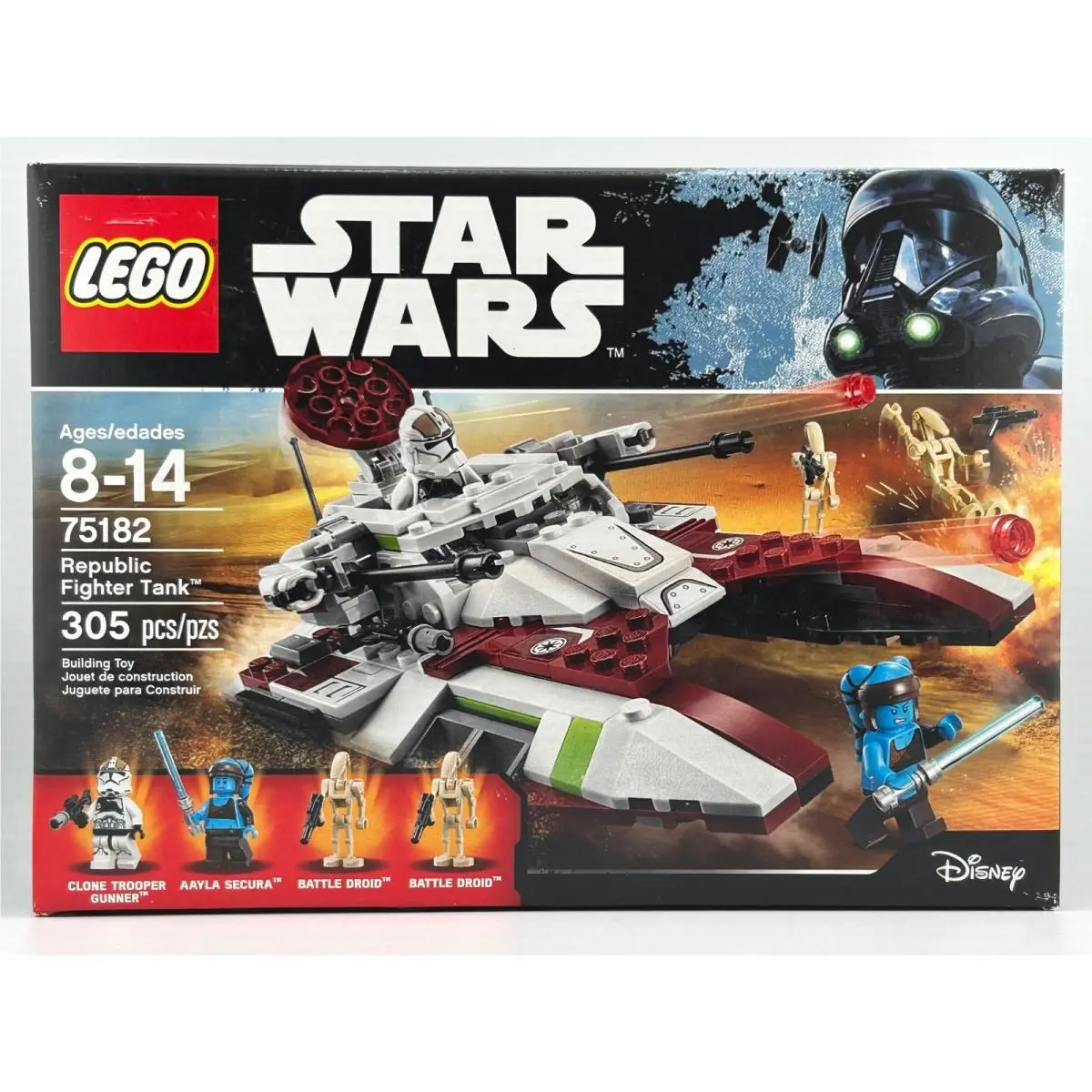 Lego Star Wars: Republic Fighter Tank 75182 Gunner Wars