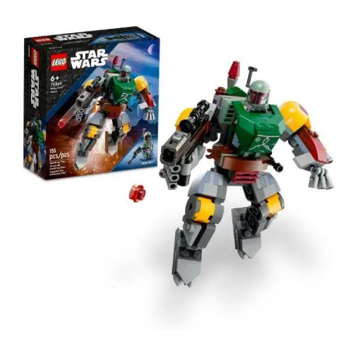 Buildable Star Wars Action Figure Boba Fett Bounty Hunter Stud Blaster Jetpack