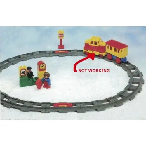 Lego 2741 - Duplo: Train - Electric Train Starter Set - 1996 - Please Read