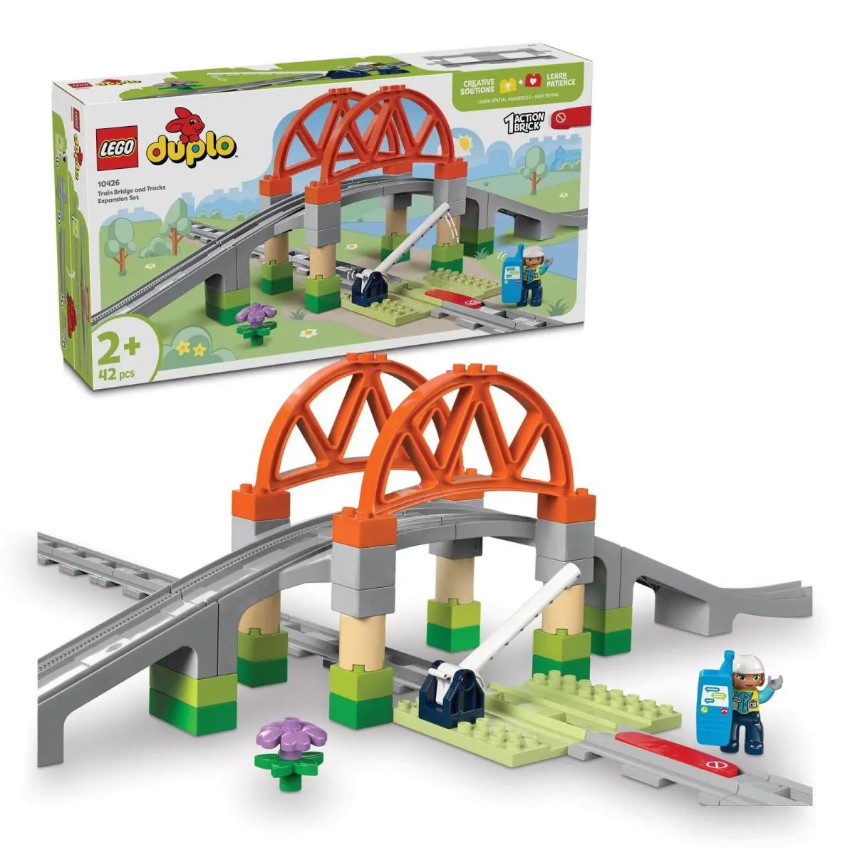 Lego Lego® Duplo® Train Bridge and Tracks Expansion Set - 10426
