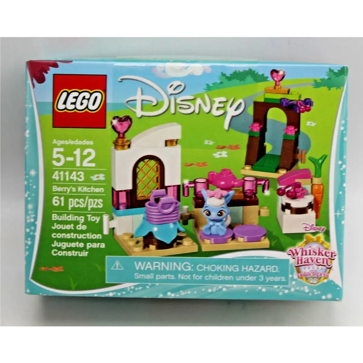 Lego Disney Berry`s Kitchen 41143 Building Kit 61 Pcs Retired Set Playset
