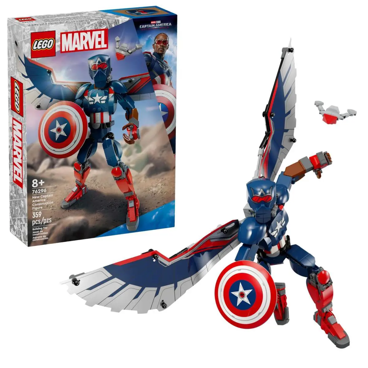 Lego Marvel Captain America Construction Figure 76296
