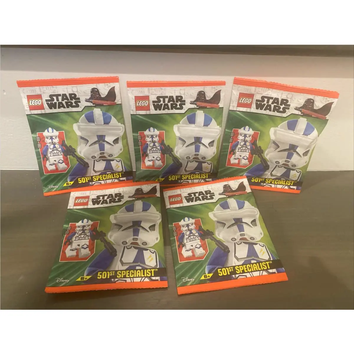 Lego Star Wars 501st Specialist Limited Paper Bag X5 Five