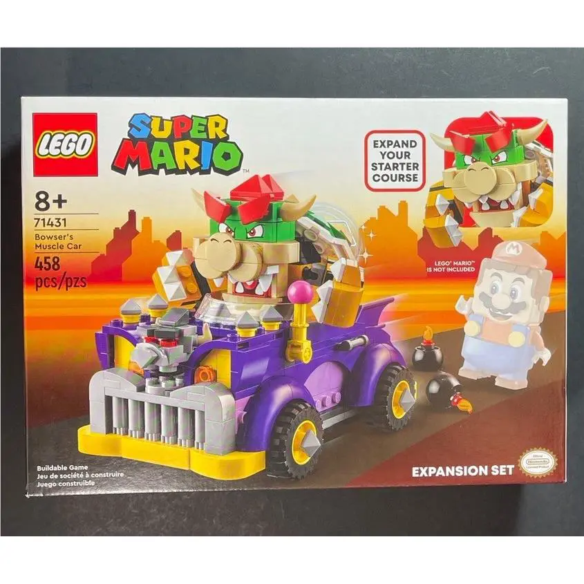 Lego Super Mario Expansion Set 71431 Bowser`s Muscle Car