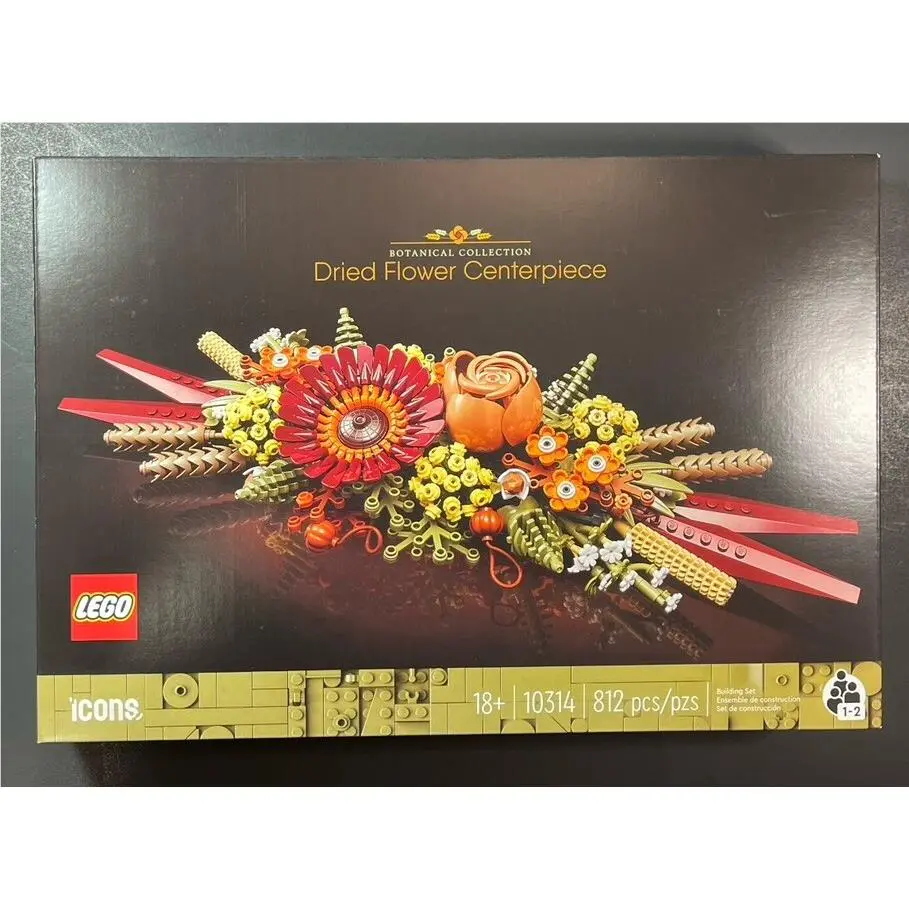 Lego Botanical Collection Set 10314 Dried Flower Centerpiece