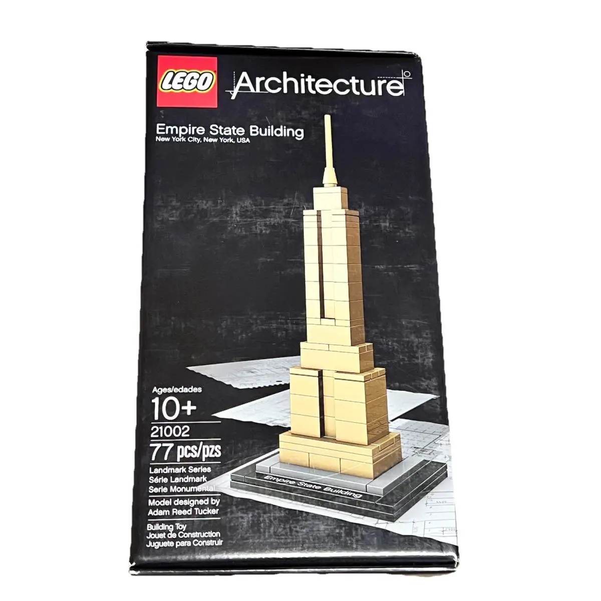 Lego Architecture 21002 Empire State Building York City NY Usa - 77 Pcs