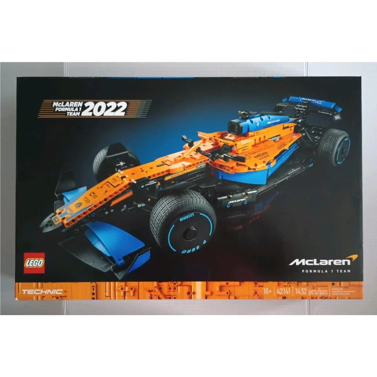 Lego Technic 42141 Mclaren Formula 1 Team Race Car Retired Set