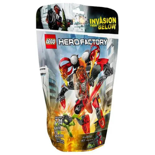 Lego Furno Jet Machine 44018 Hero Factory Minifigure Building Set