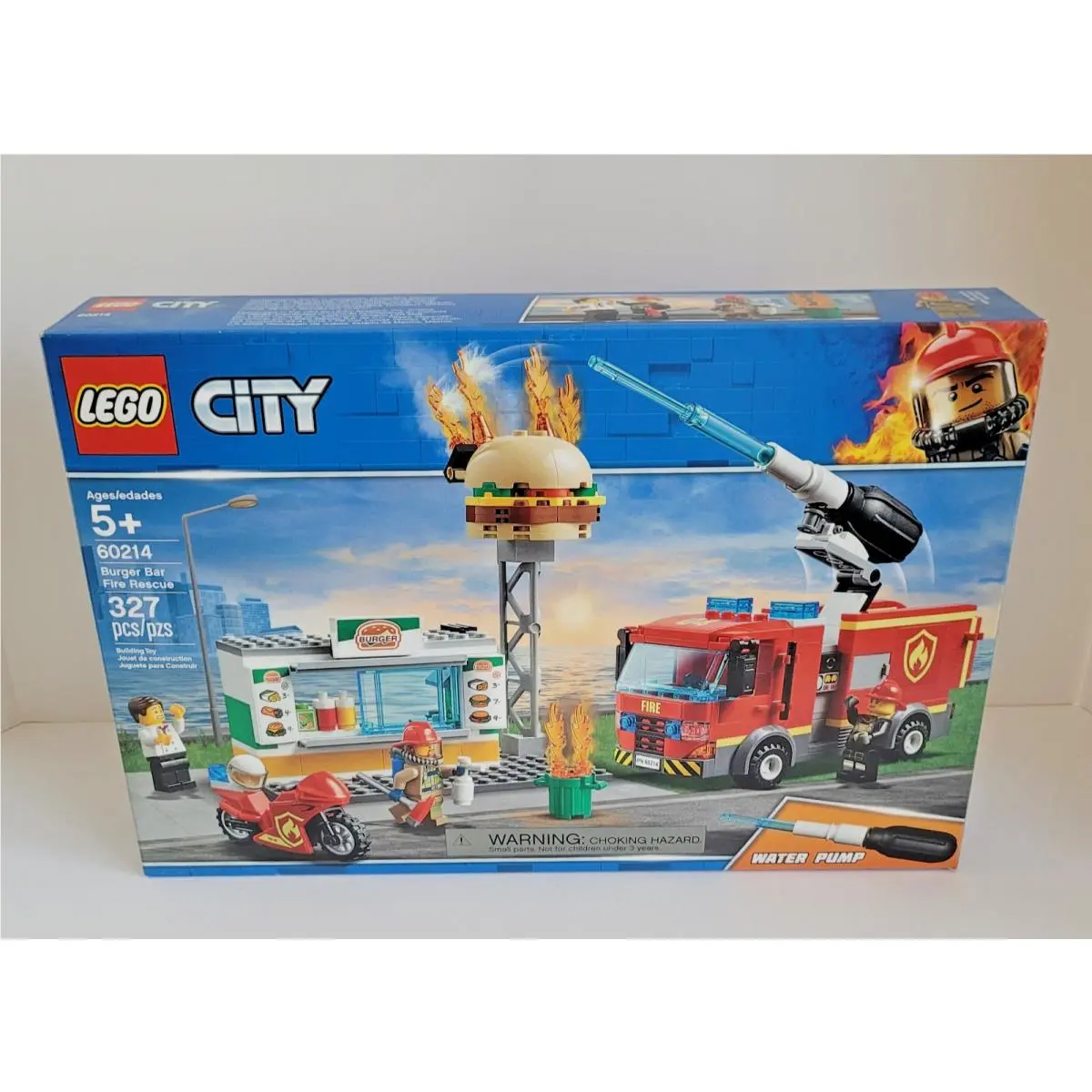 Lego City 60214 Burger Bar Fire Rescue