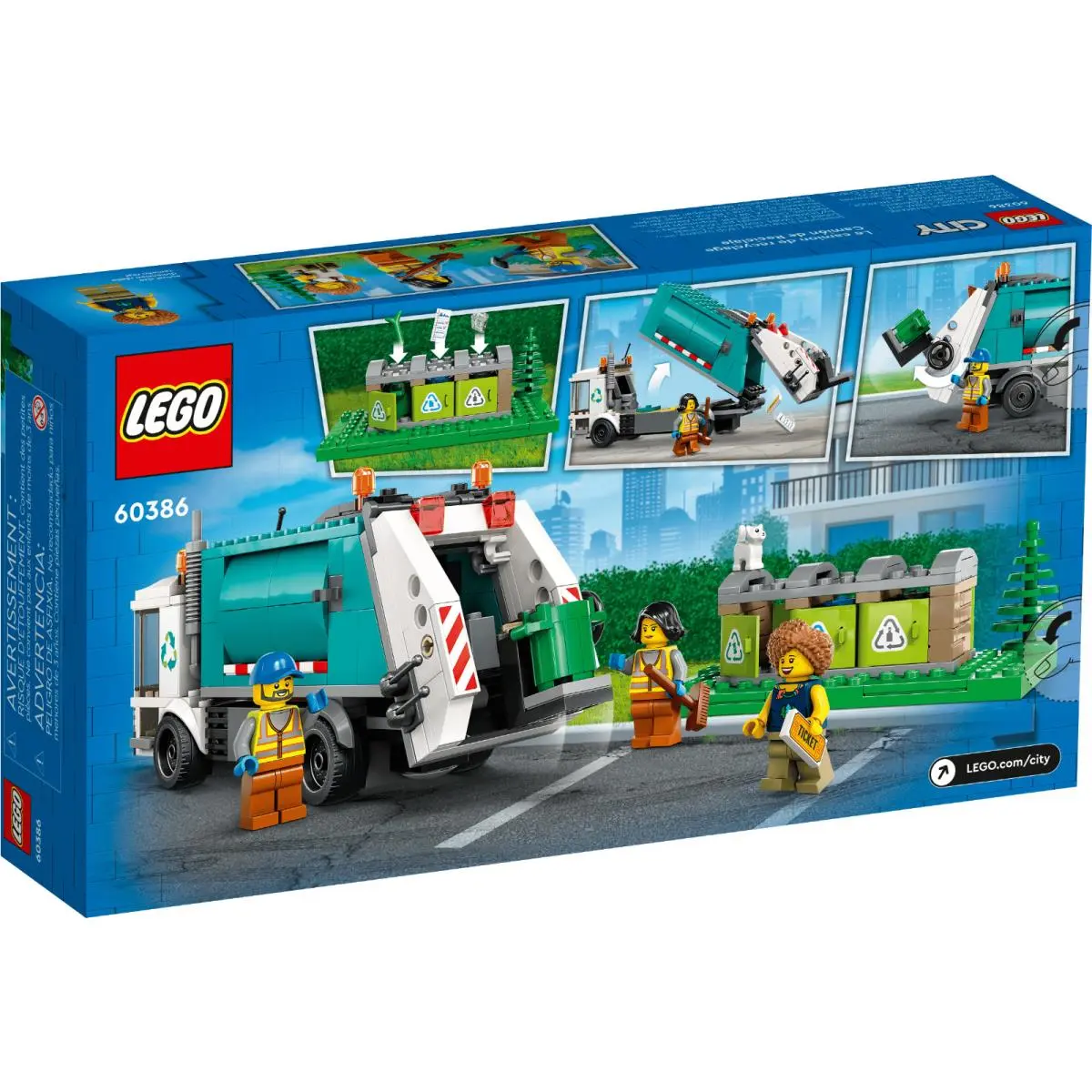 Lego City 60386 Recycling Truck