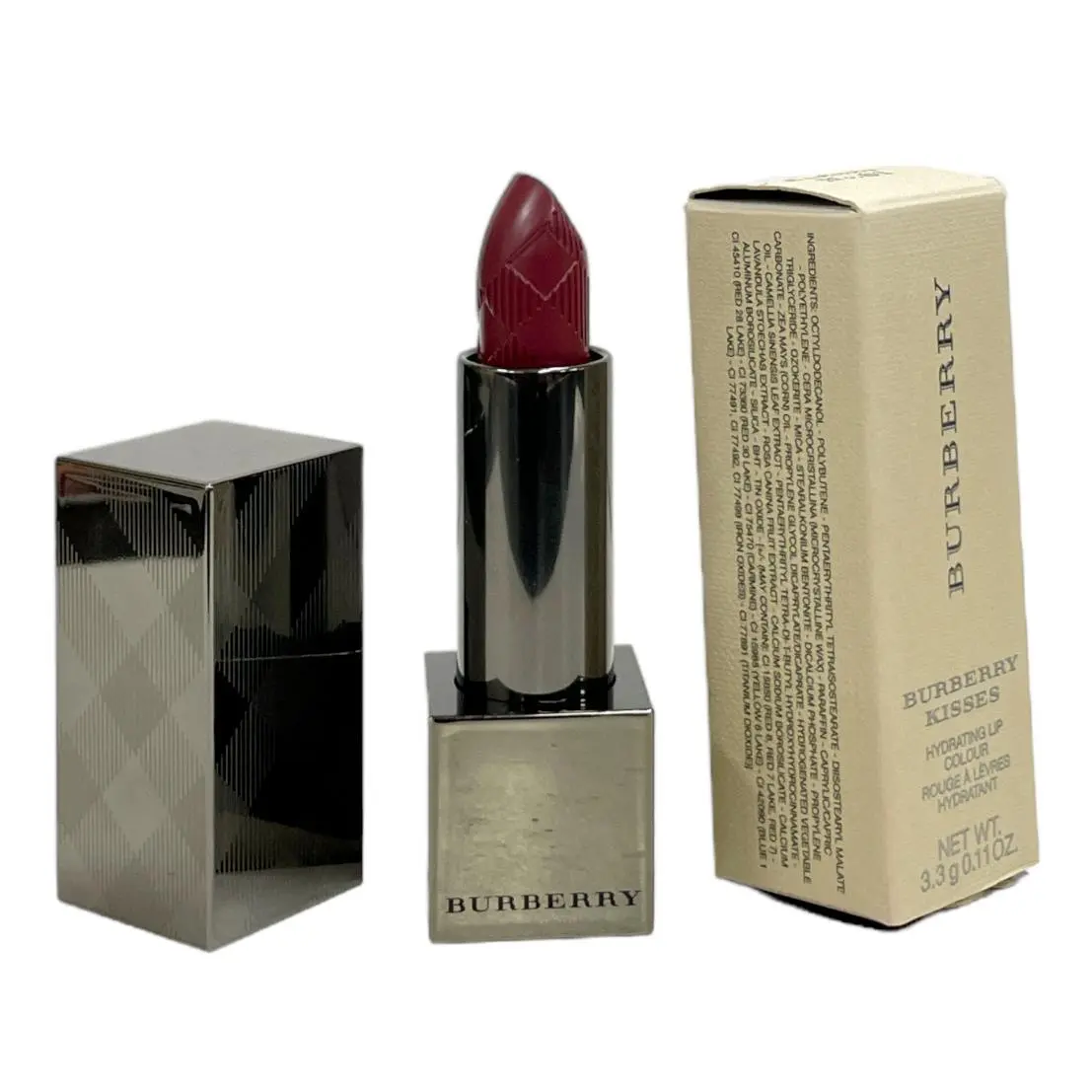 Kisses Hydrating Lip Colour 3.3g/0.11fl You Pick Shade No.81 Garnet by Burberry