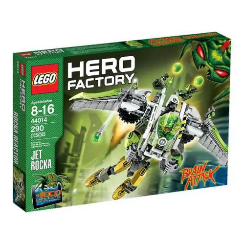 Lego Jet Rocka 44014 Hero Factory Minifigure Building Set