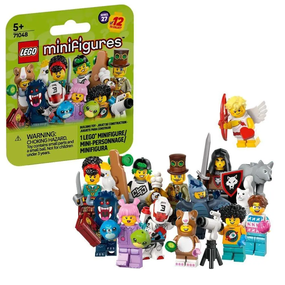Lego Series 27 Collectible Minifigures Set of 12 - 71048