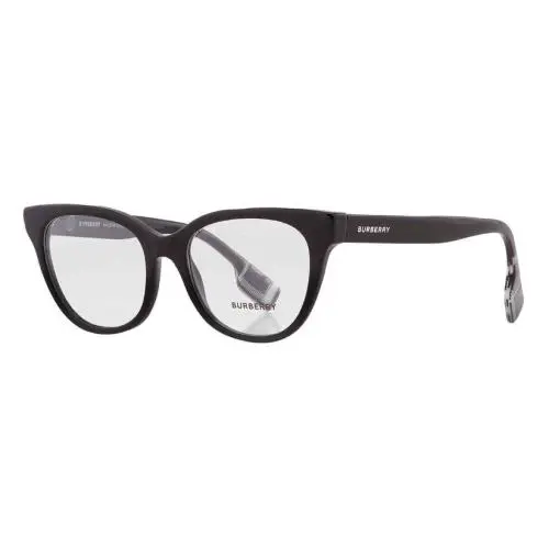 Burberry Evelyn Demo Cat Eye Ladies Eyeglasses BE2375 3001 51 Optical Frame - Frame: Black