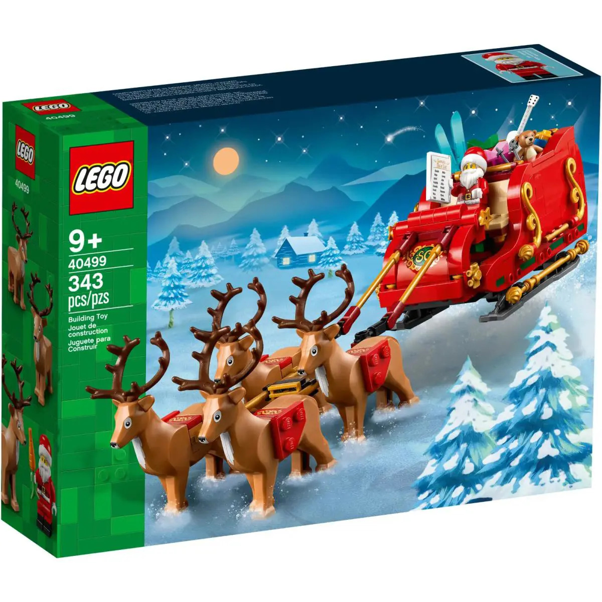 Lego Santa s Sleigh 40499 Holiday Build