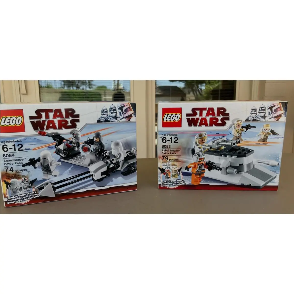 Lego Star Wars Double Battle Pack - 8083 Snowtrooper and 8084 Rebel Trooper