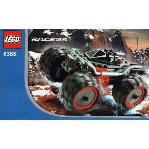 Lego Exo Stealth 8385 Racers Minifigure Building Set - Teal