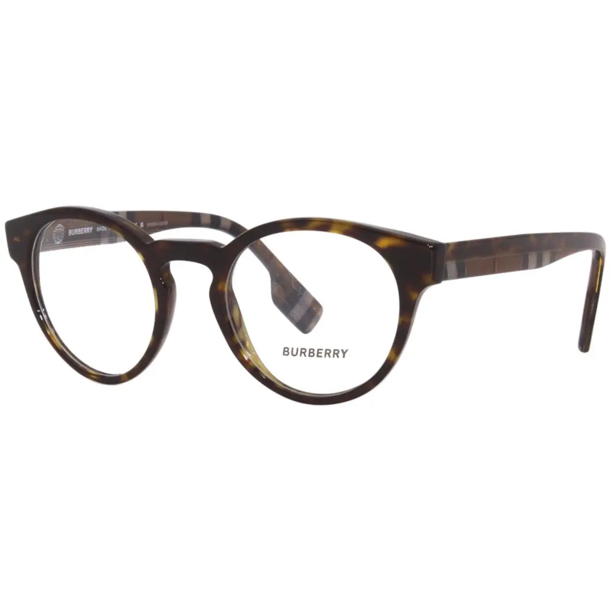 Burberry Grant BE2354 3991 Eyeglasses Frame Men`s Dark Havana Full Rim 49mm