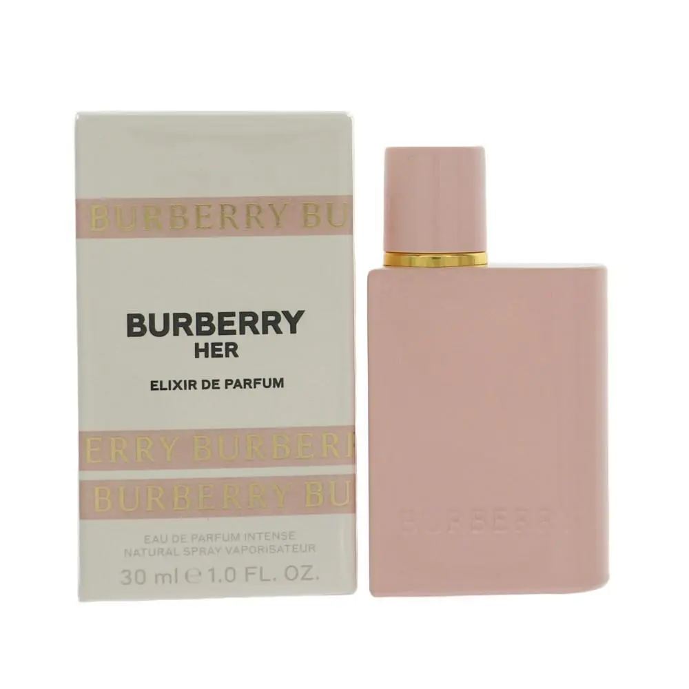Burberry Her Elixir For Women 1 Oz Eau De Parfum Intense Spray Box