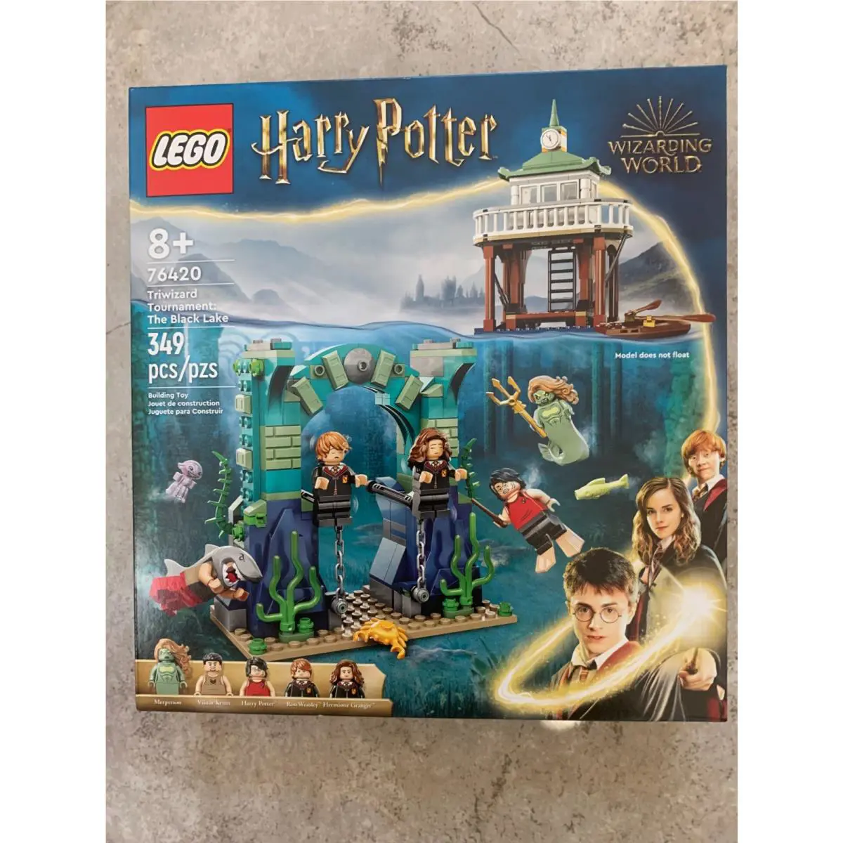 Xmas Lego Harry Potter 76420 Triwizard Tournament: The Black Lake 349 Pcs