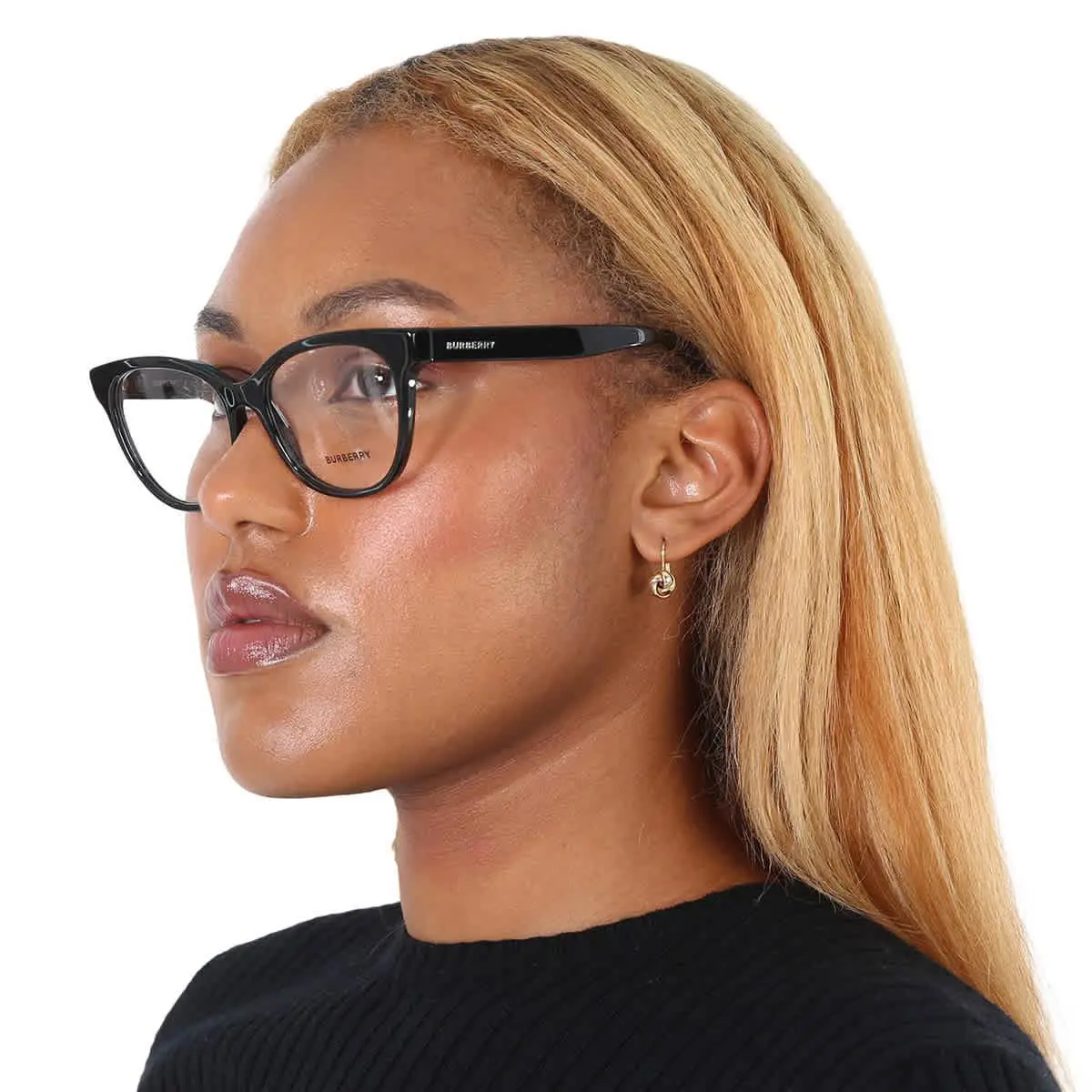 Burberry Evelyn Demo Cat Eye Ladies Eyeglasses BE2375 3001 53 BE2375 3001 53