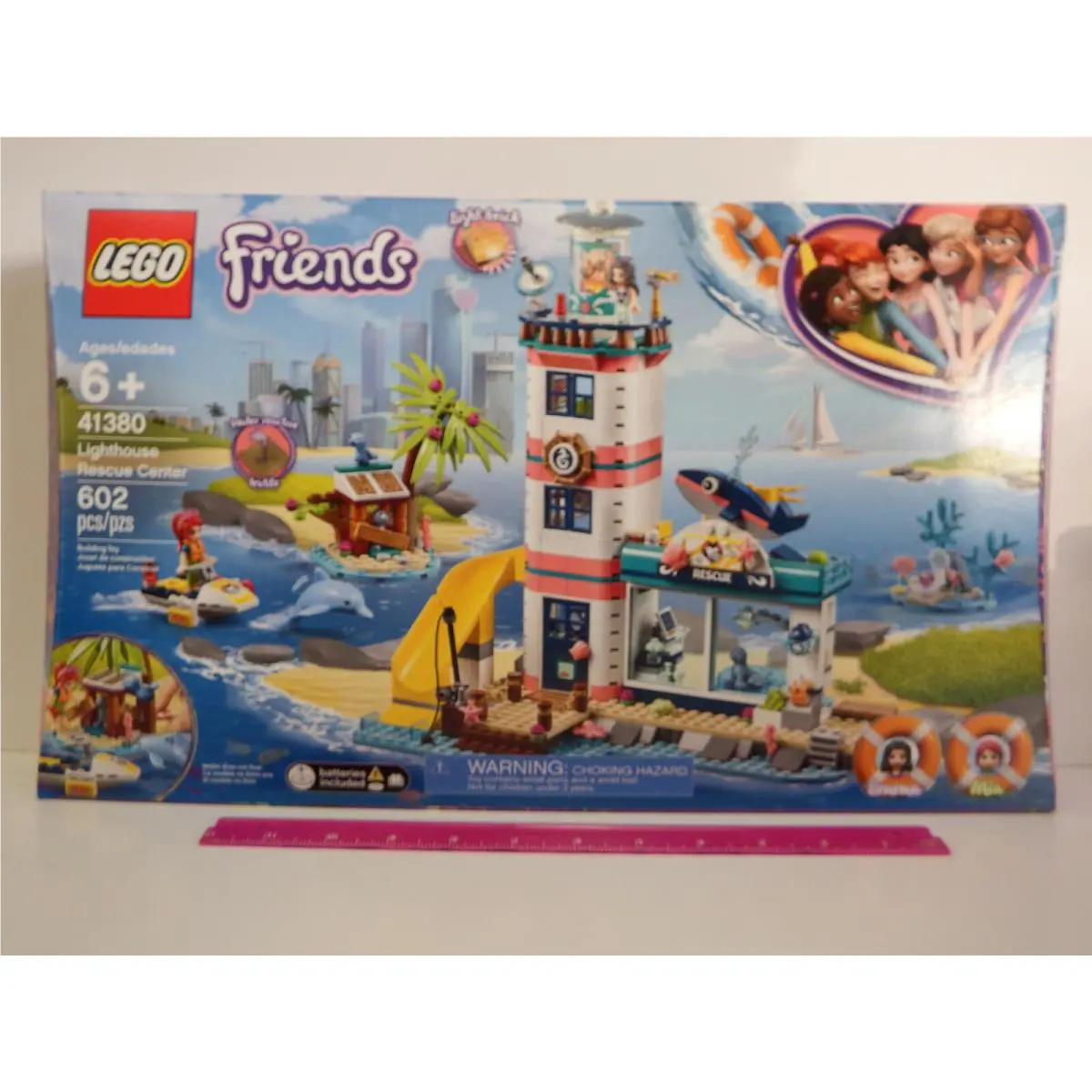 Lego - Friends 41380 Lighthouse Rescue Center - 602 Pieces - Ages 6 - 12 Years - 