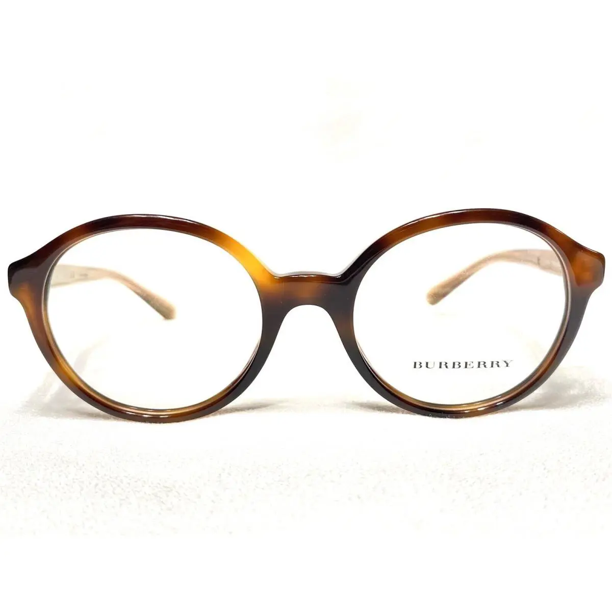 Burberry BE2254 3316 Womens Havana Round Modern Eyeglasses Frames 51/19 140