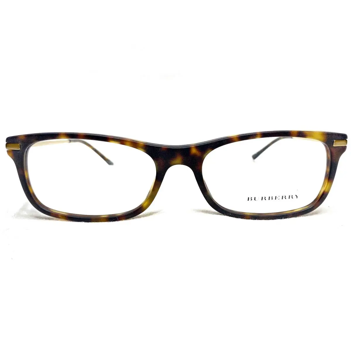 Burberry Eyeglasses B2195 3536 Men`s Matte Havana Rectangle Frames 53/17 145