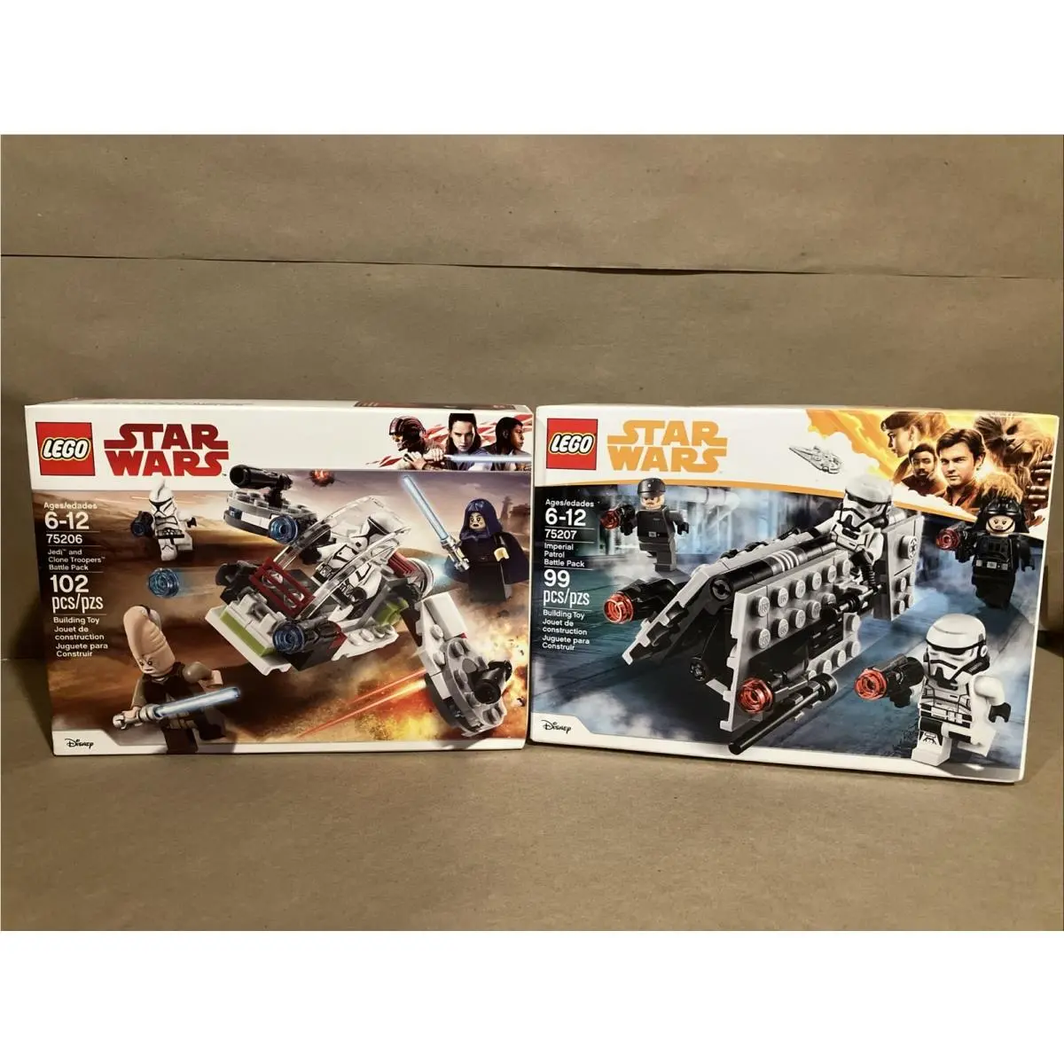 Imperial Patrol Battle Pack Star Wars Lego 75207 Building Set Troopers Solo