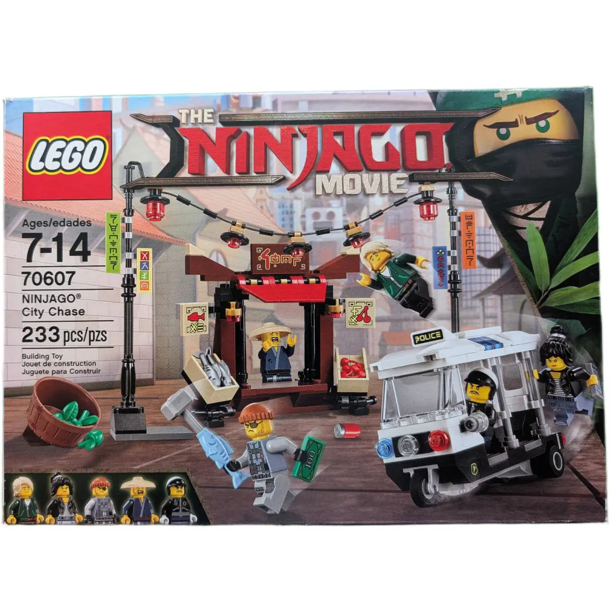Lego 70607 Ninjago City Chase Retired Movie Set Lloyd Nya High School