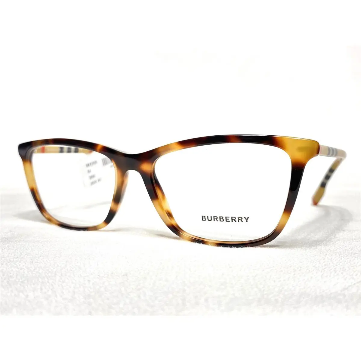 Burberry Eyeglasses Women`s B2326 3890 Tortoise Cats Eye Frames 54/16 140