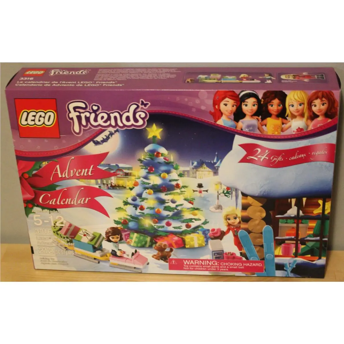Damaged/new/sealed Lego Friends Friends Advent Calendar 3316