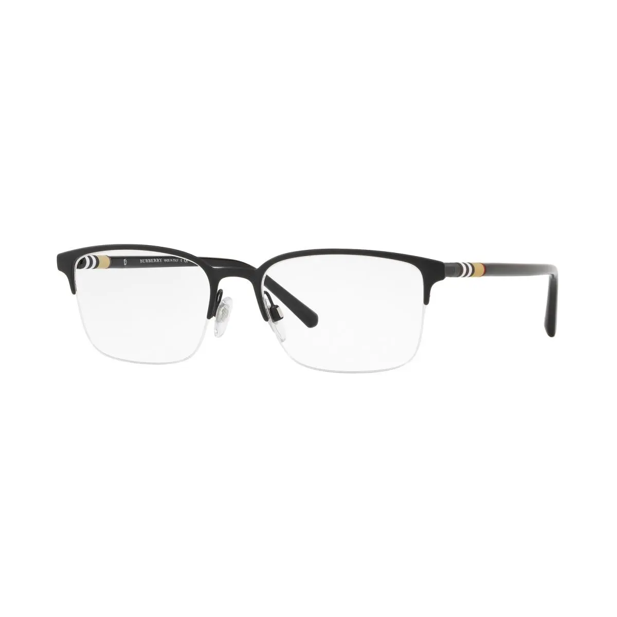 BE 1323 Black Rubber 1213 Eyeglasses by Burberry