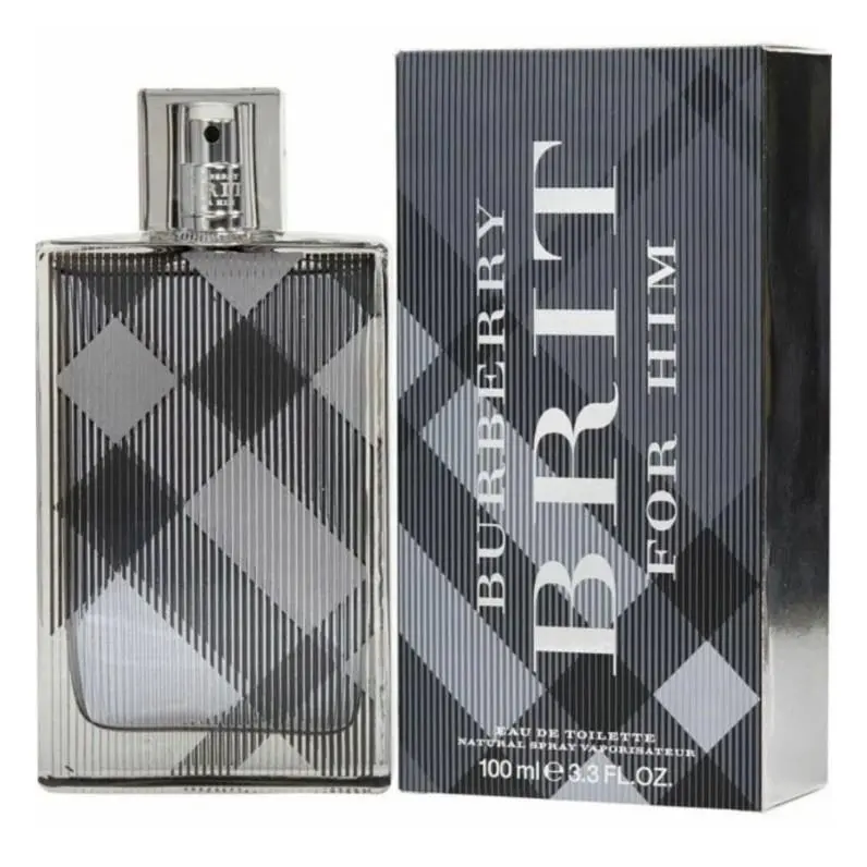 Burberry Brit Edt Spray For Men 3.3oz – Long Lasting In Box