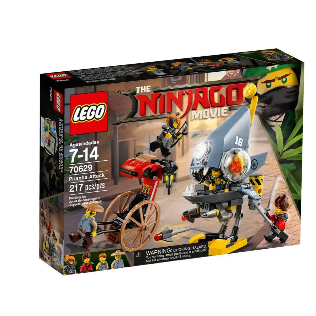 Lego The Lego Ninjago Movie: Piranha Attack 70629 Retired
