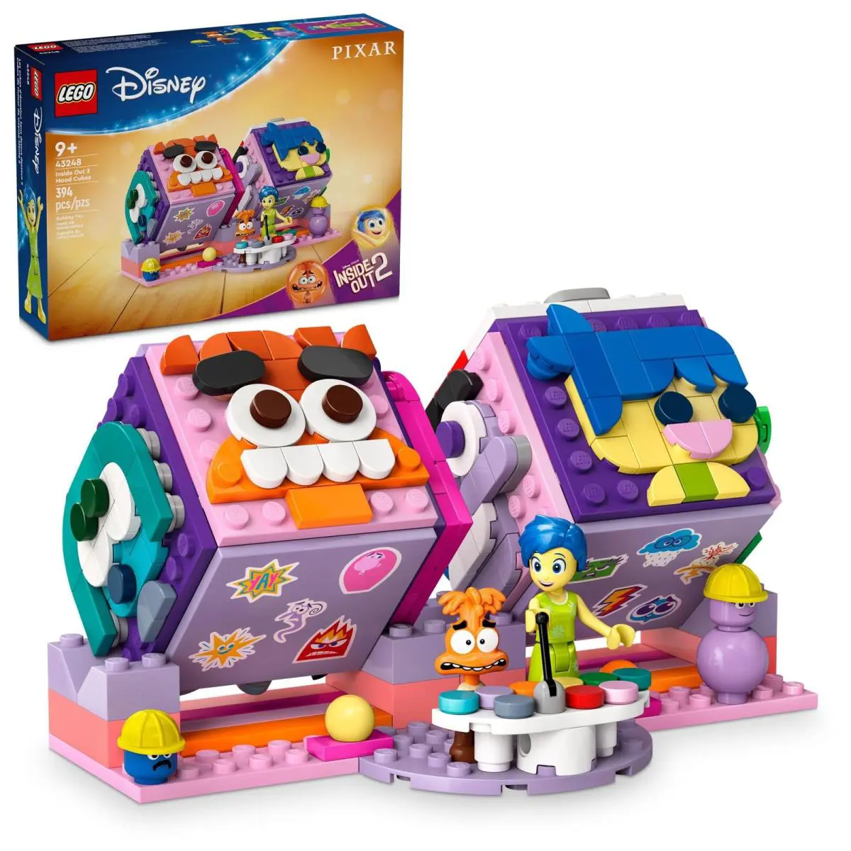 Lego Disney Inside Out 2 Mood Cubes 43248