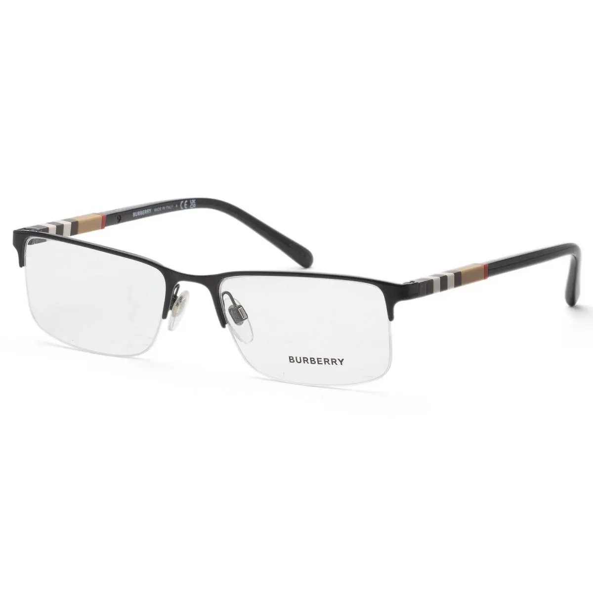 Burberry Men`s 55 mm Black Opticals BE1282-1001-55