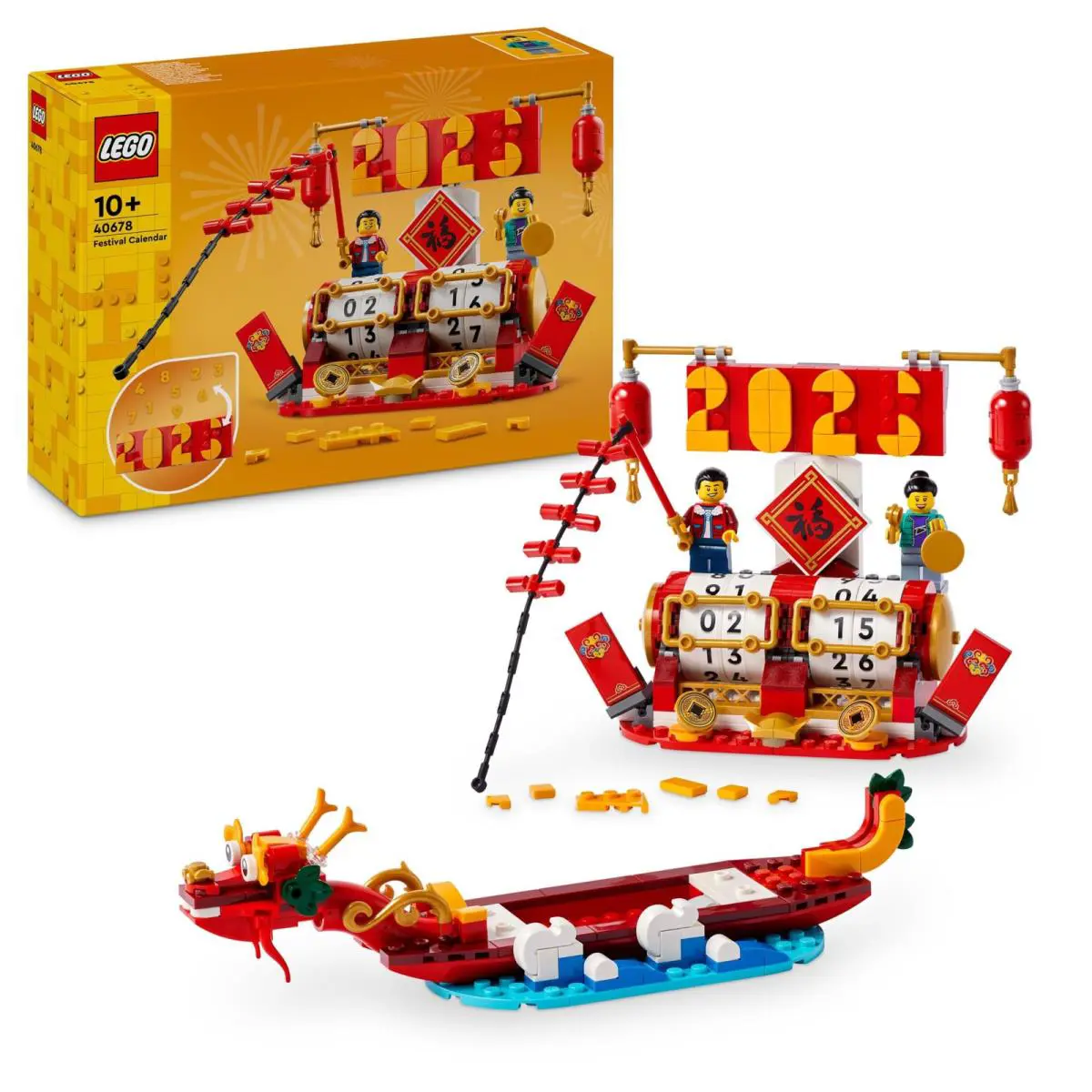 Lego Festivalkalender Nieuw Maanjaar Speelgoed Voor 10 Jaar en Ouder Decoratie