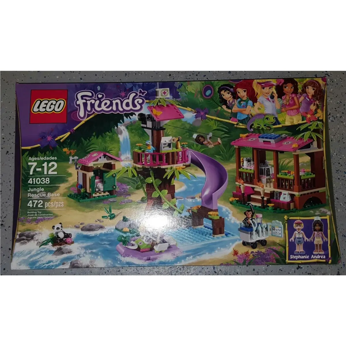 Lego Friends 41038 Jungle Rescue Base Misb