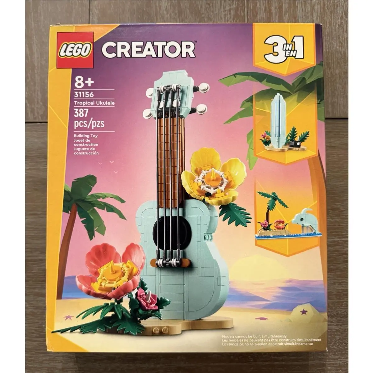 Lego Creator Tropical Ukelele Set 31156 Condition