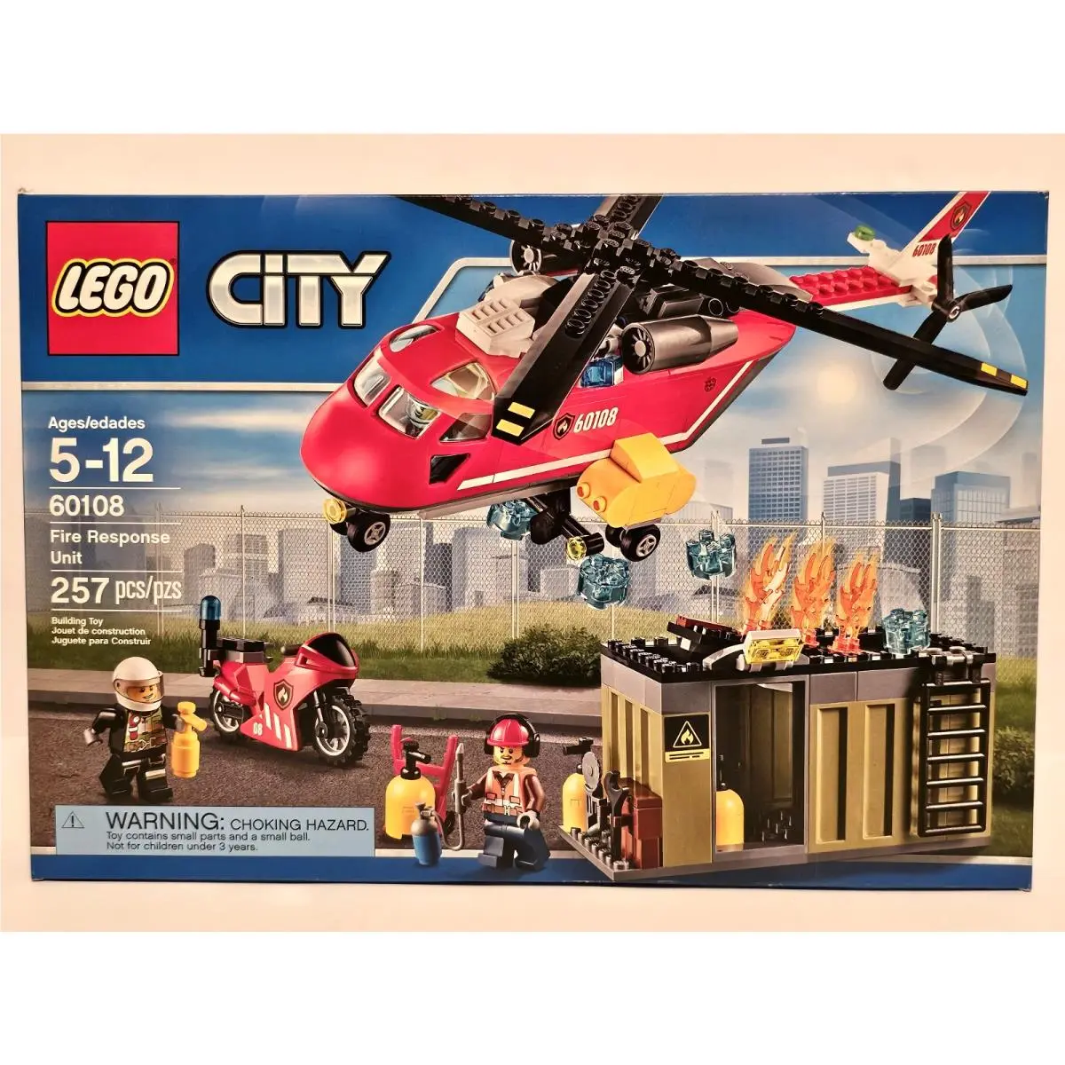 Fire Response Unit Lego City Lego Set 60108 Retired