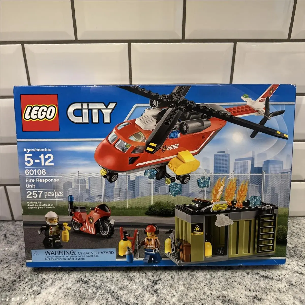 Lego City Fire Response Unit 60108 Building Toy