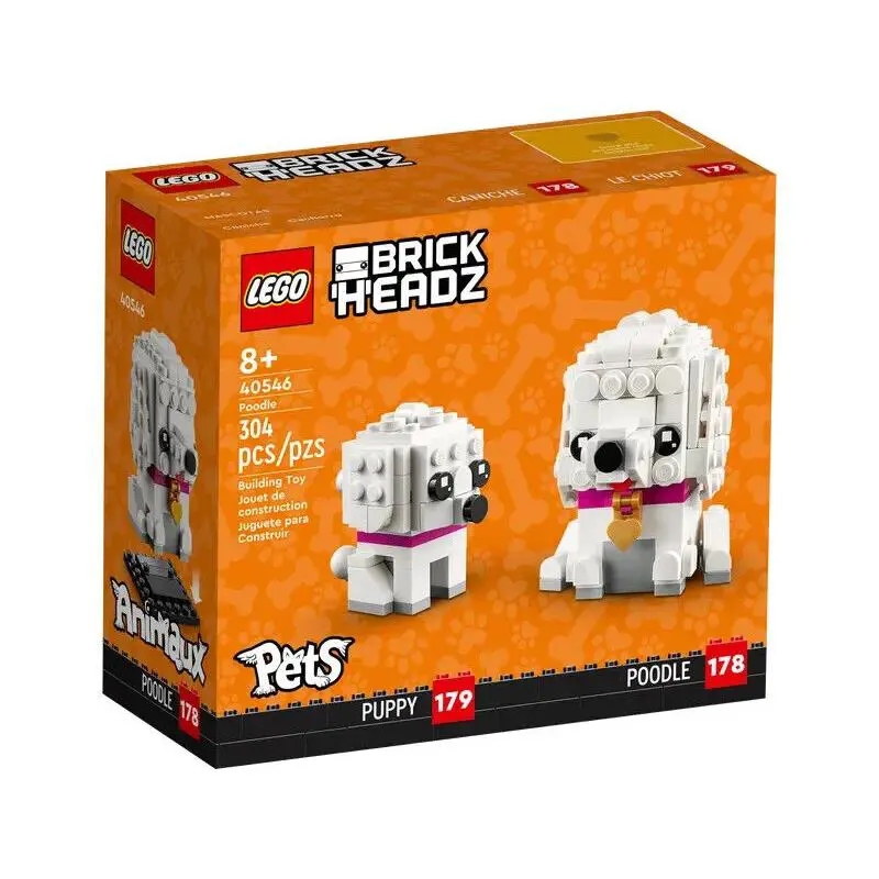 Lego Poodle 40546 Brickheadz Minifigure Building Set