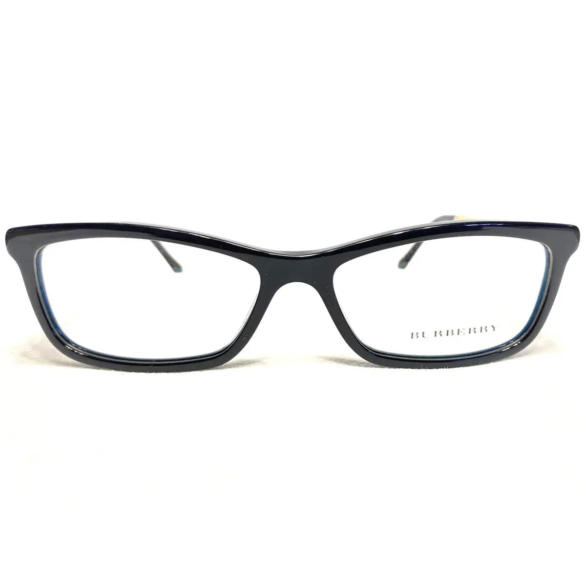 Burberry BE2190 3001 Womens Black Rectangle Designer Eyeglasses Frames 54/15